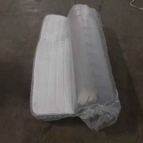 QUALITY BAGGED AND ROLLED 4'6" DOUBLE SIZE MATTRESS