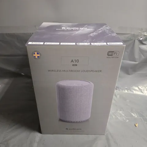 BOXED AUDIO PRO A10 MKII WIRELESS MULTIROOM LOUD SPEAKER