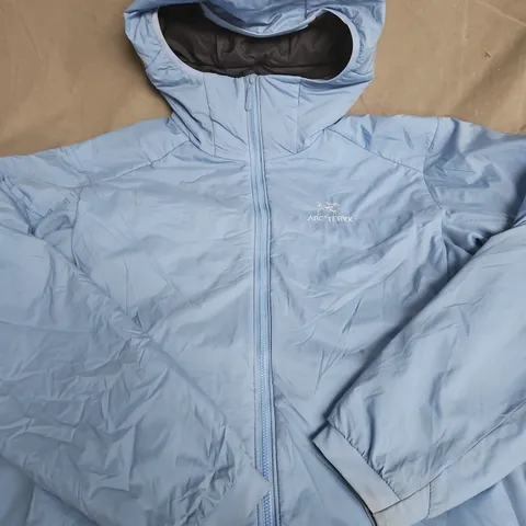 ARC'TERYX HOODED LIGHTWEIGHT JACKET – BLUE - WOMENS - SIZE XL