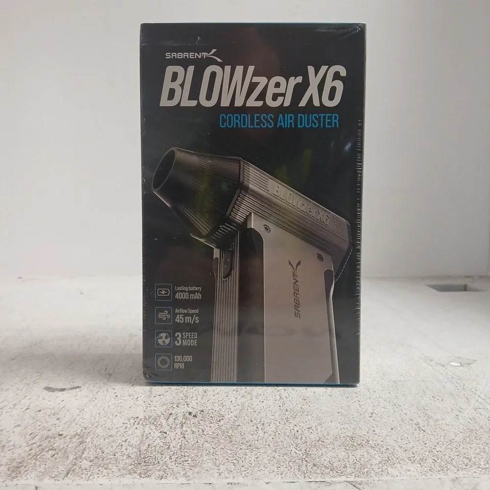 SABRENT BLOWZER X6 CORDLESS AIR DUSTER – BOXED