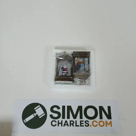 A BOX OF APROXIMATELY 22 Set of 2 Mini Lanterns β Santa & Deer, Christmas Decoration