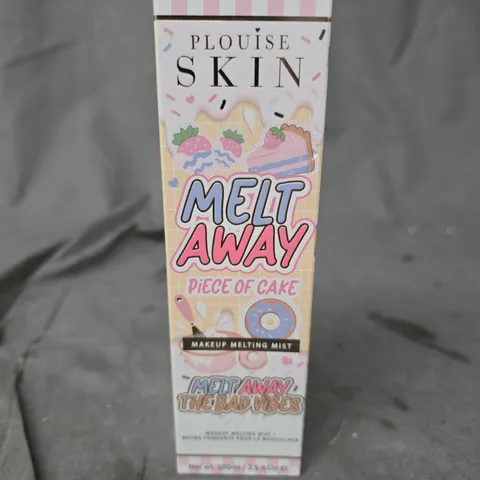 BOXED AND SEALED PLOUISE SKIN MELT AWAY PIECE OF CAKE MAKEUP MELTING MIST (100ML)