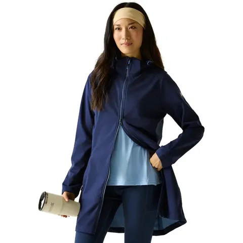 REGATTA WOMENS CARISBROOKE WATERPROOF SOFTSHELL JACKET UK 24
