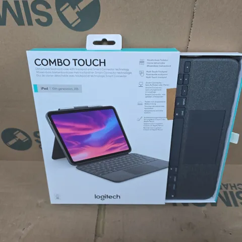 BOXED LOGITECH COMBO TOUCH IPAD 10TH GEN
