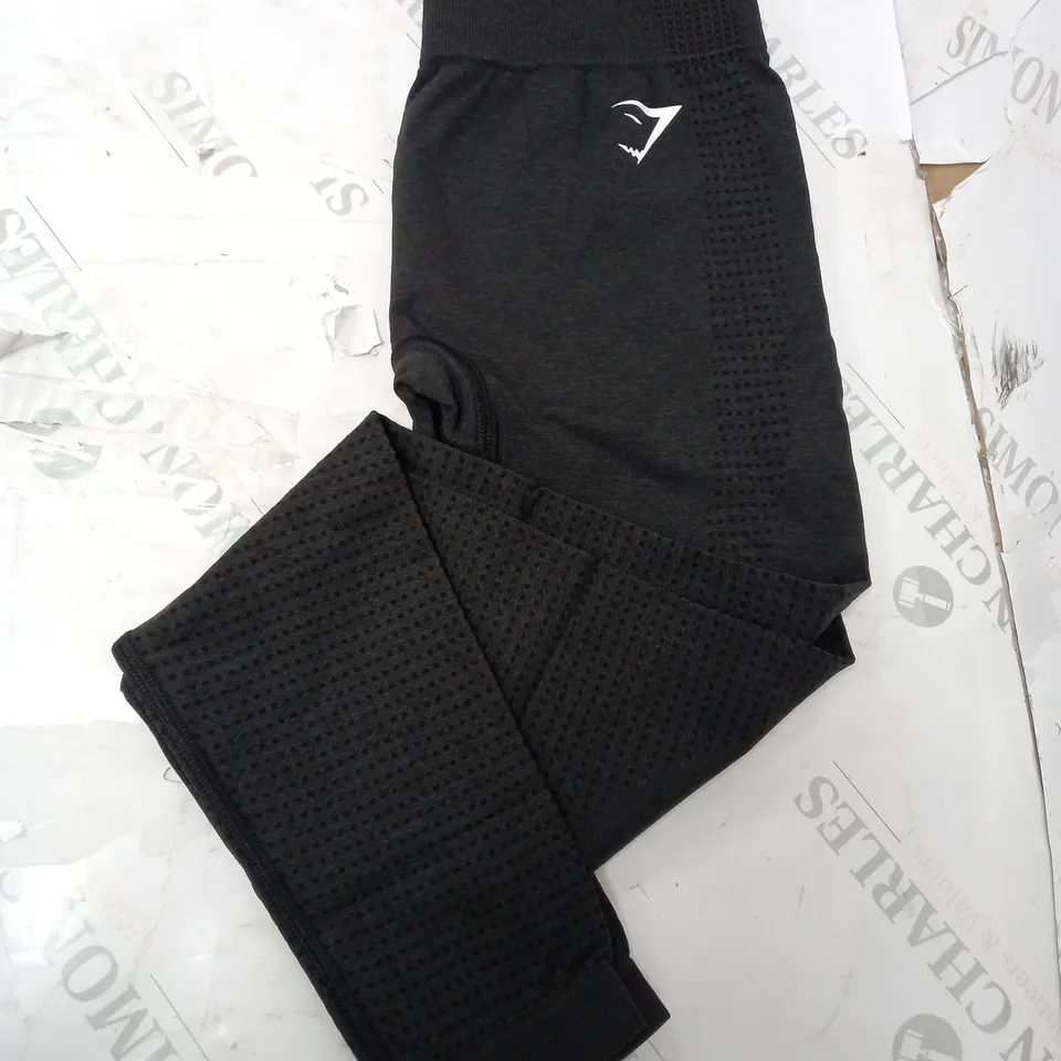 DARK GREY GYMSHARK LEGGINGS SIZE S