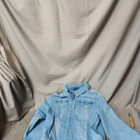 BOX OF APPROXIMATELY 10 RUTH LANGSFORD JEAN JACKETS 