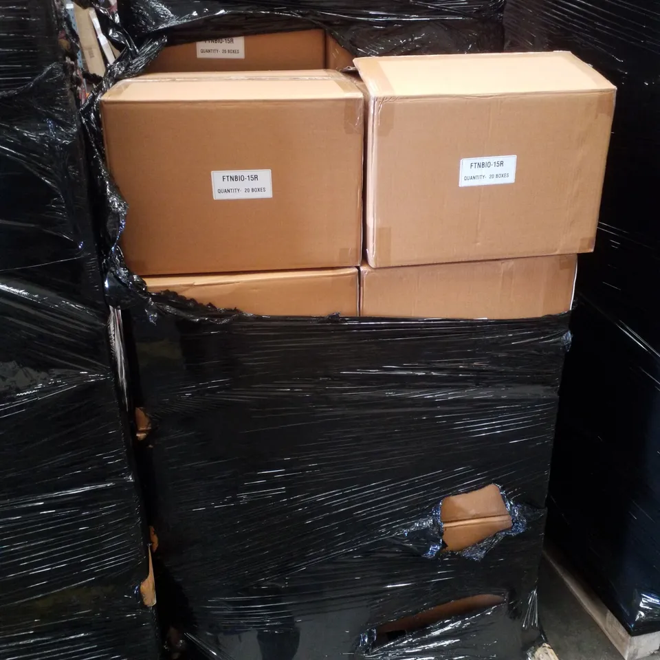 PALLET CONTAINING ASSORTED BOXES OF FIRE-A-TAG STD BIO DEGRADABLE NYLON BX 5000 TAGS