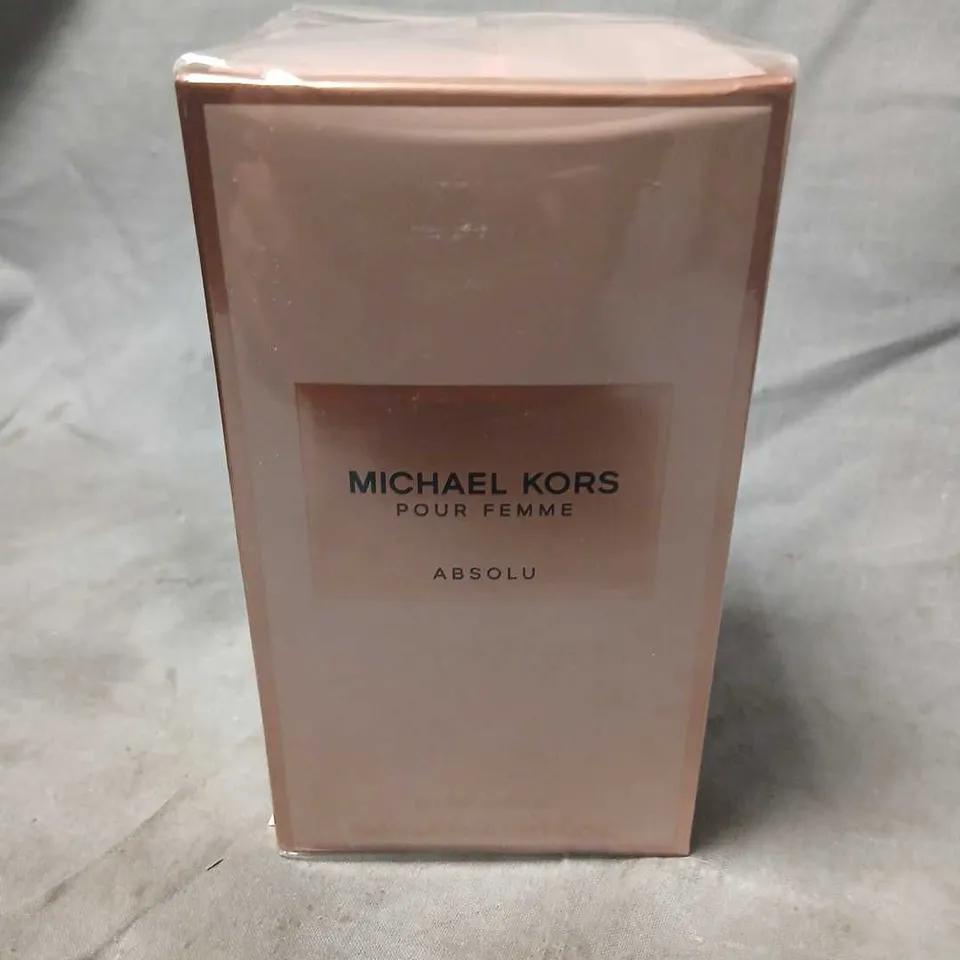 BOXED AND SEALED MICHAEL KORS POUR FEMME ABSOLU EAU DE PARFUM 100ML