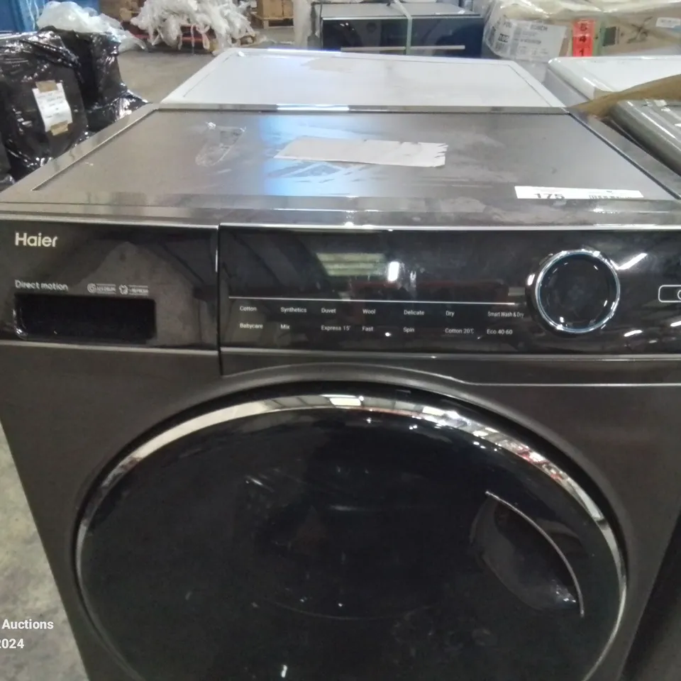 HAIER HWD80-B14979S 8KG / 5KG WASHER DRYER WITH 1400 RPM - GRAPHITE - D RATED [WASH&DRY], A RATED 