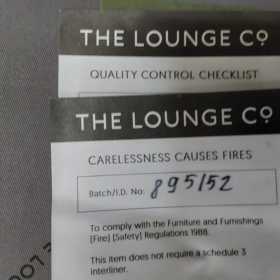 QUALITY BRITISH MADE LOUNGE Co SNUGGLER CHAIR GREEN PLUS FABRIC 