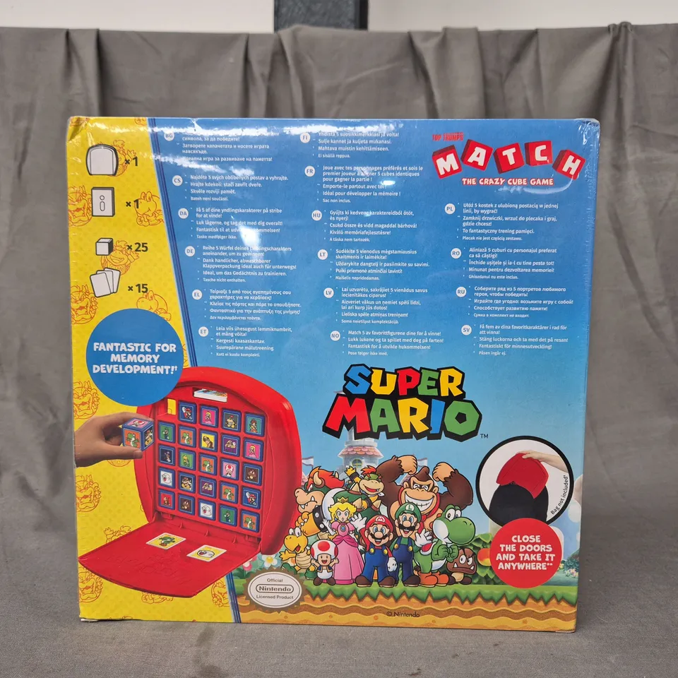 SEALED SUPER MARIO MATCH - THE CRAZY CUBE GAME