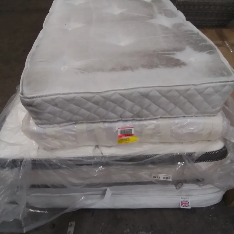 APPROXIMATELY 5 X ASSORTED MATTRESSES. SIZES, BRANDS AND CONDITIONS VARY 