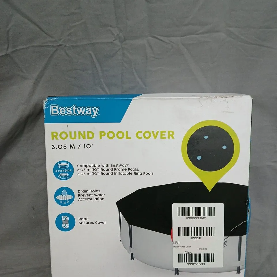 BOXED POOL COVER FAST SET 3.05M