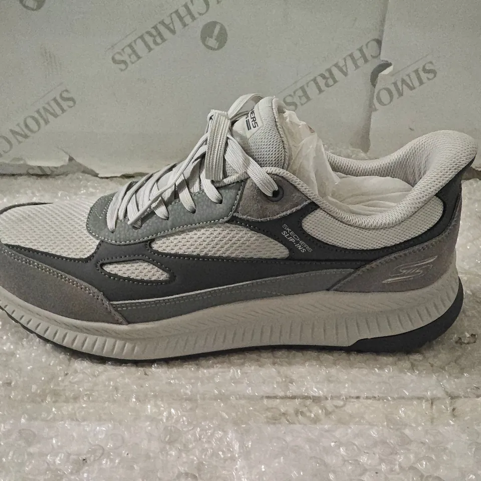 SKECHERS BOBS MENS TRAINERS IN GREY - UK 11