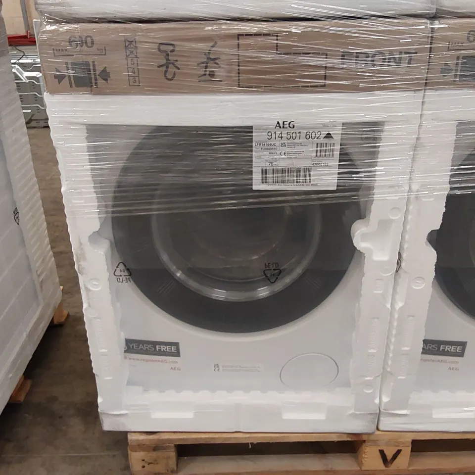 AEG LFR74164UC 10KG WASHING MACHINE WITH 1600 RPM - WHITE - A RATED RRP £875