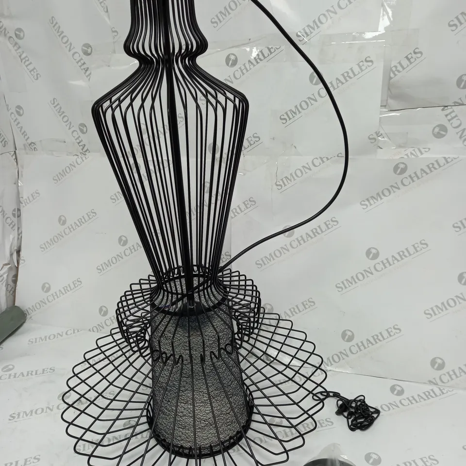 LARGE BLAACK CEILING LIGHT 