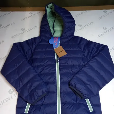 MINI BODEN WATER RESISTANT COAT SIZE 7-8 YEARS