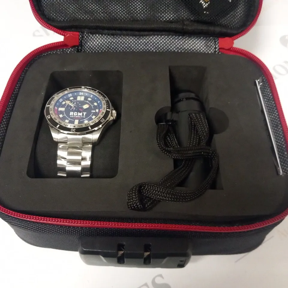 RGMT TRANS-CONTINENTAL AUTOMATIC // RG-8025-11 WRIST WATCH 