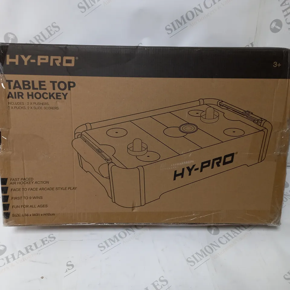 BOXED HY-PRO 20" TABLETOP AIR HOCKEY