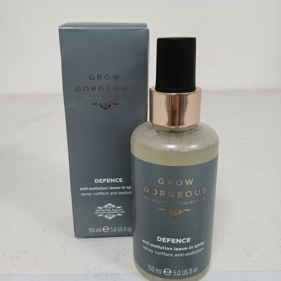 GROW GORGEOUS DEFENCE ANTI-POLLUTION LEAVE-IN SPRAY 150 ML