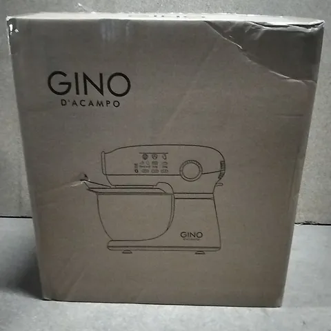 BOXED GINO D'ACAMPO STAND MIXER