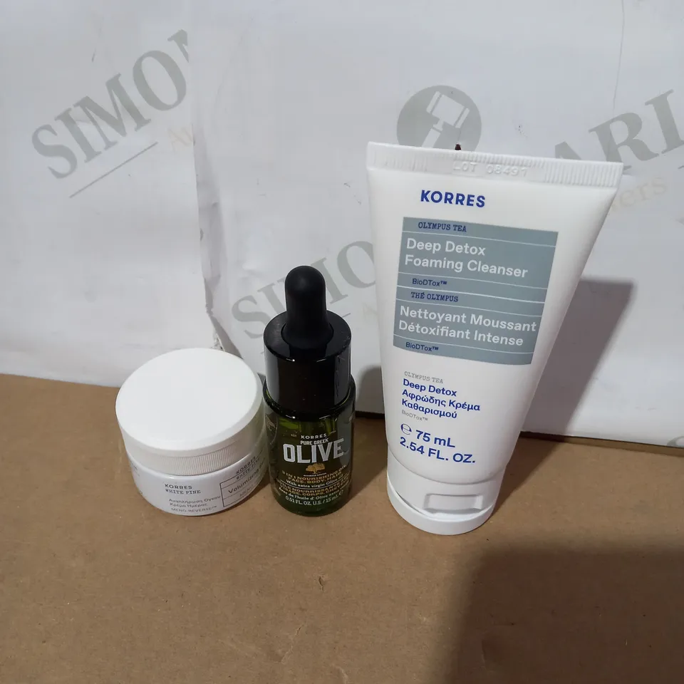 BOXED KORRES BODY CARE SET