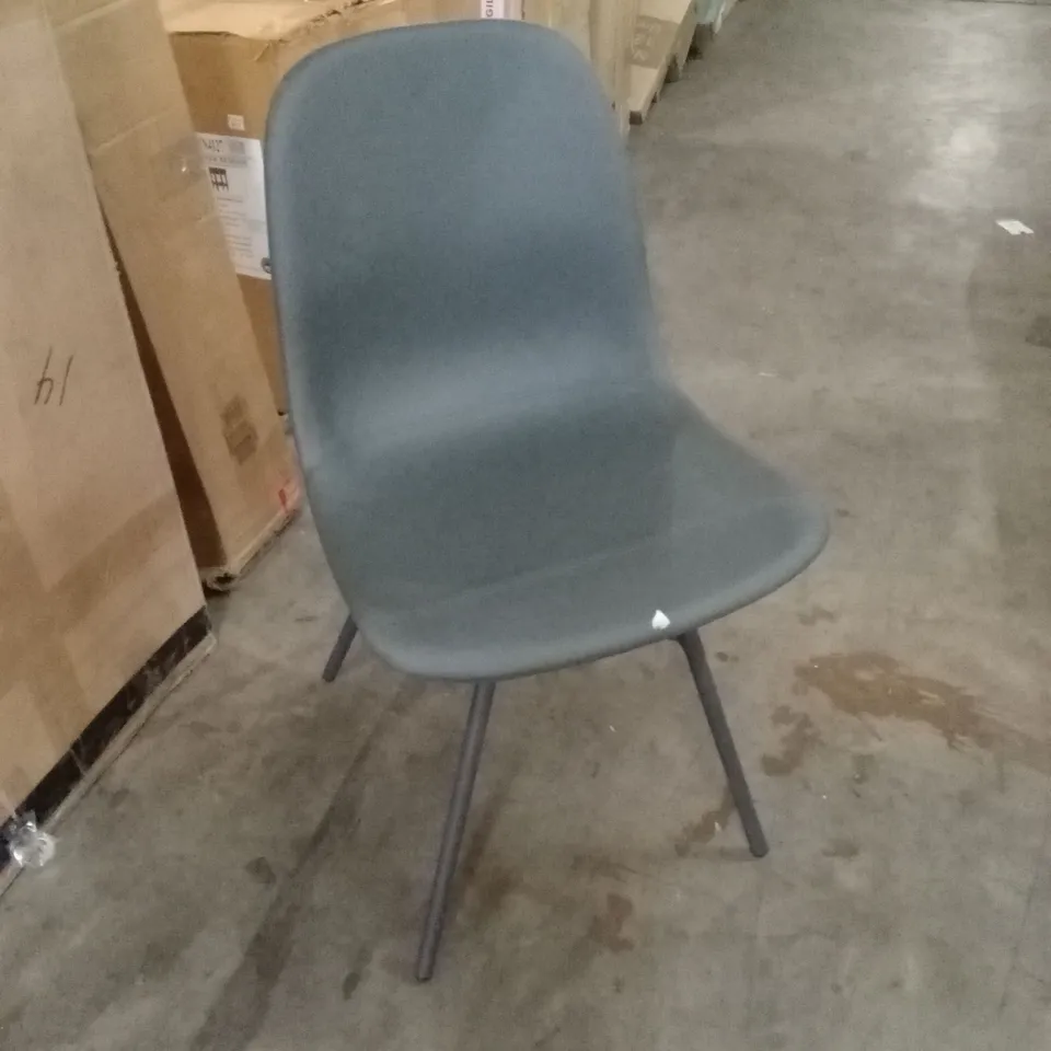 FLAVIA PU LEATHER DINING CHAIR
