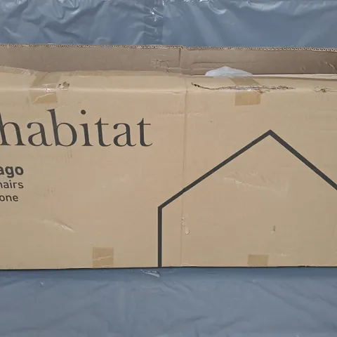 HABITAT CHICAGO TWO TONE CHAIRS