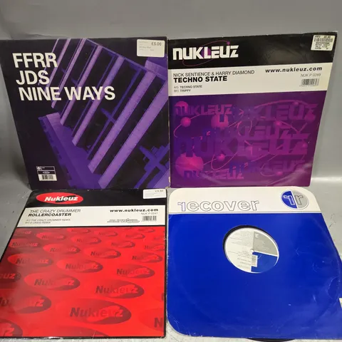 APPROXIMATELY 20 ASSORTED VINYLS TO INCLUDE FRANTIC, BOB BURNS, PAUL GLAZBY ETC - COLLECTION ONLY 