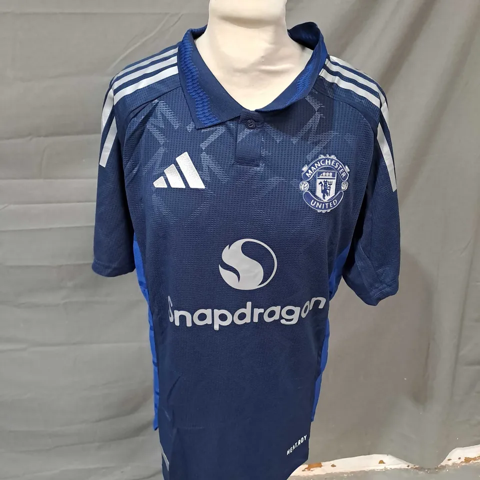 ADIDAS MANCHESTER UNITED FOOTBALL CLUB 24/25 SHIRT - LARGE