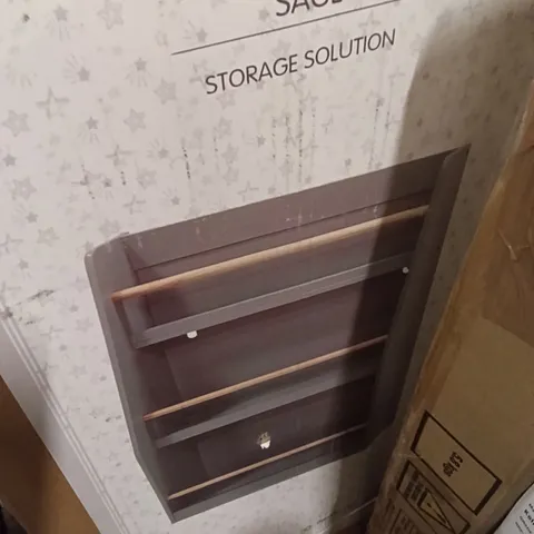 BOXED KIDS HARLEY BOOKCASE - SAGE (1 BOX)