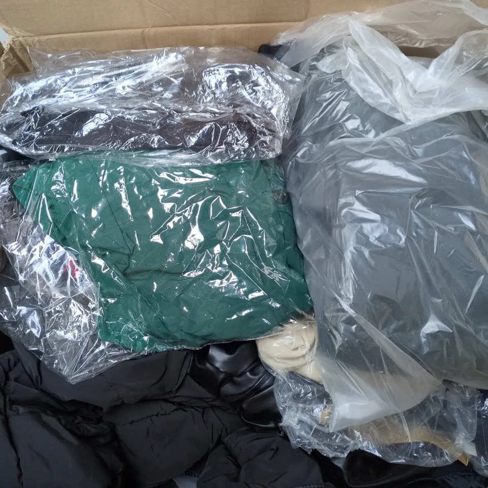 APPROXIMATELY 20 ASSORTED CLOTHING AND FASHION PRODUCTS IN VARIOUS STYLES AND SIZES - COLLECTION ONLY