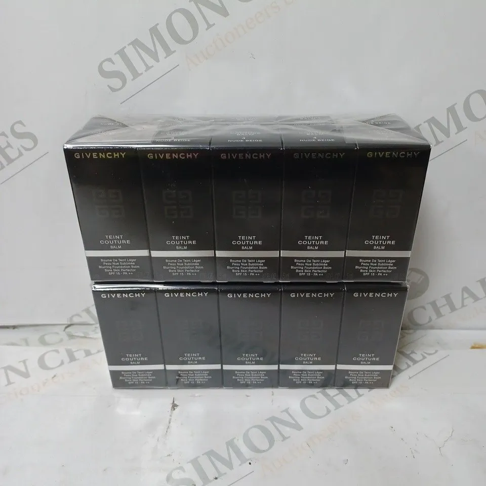 20 GIVENCHY TEINT COUNTURE BALM BLURRING FOUNDATION - 4 NUDE BEIGE