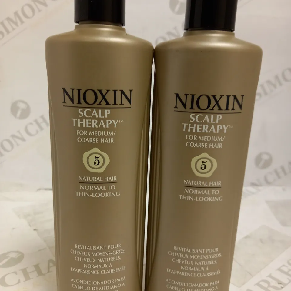 LOT OF 12 NIOXIN SCALP THERAPY 5 CONDITIONER (12 X 300ML)
