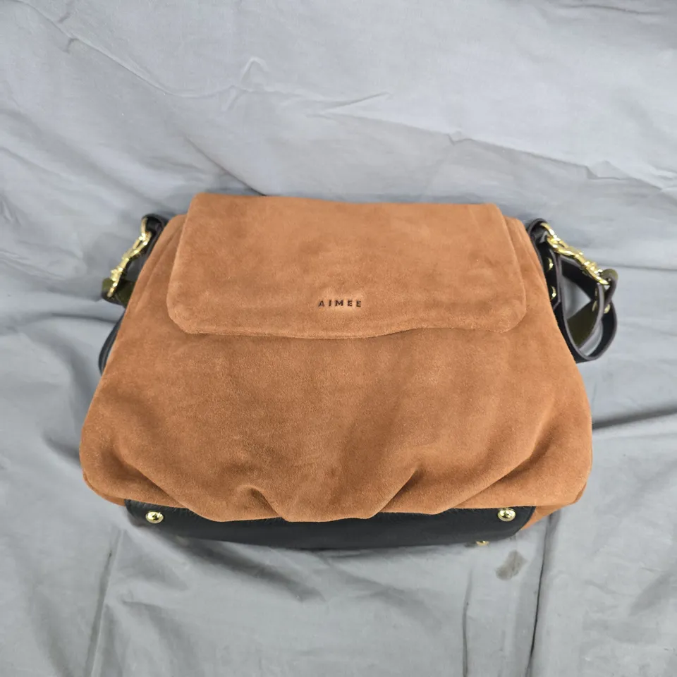 AIMEE KESTENBERG DELRAY CONVERTIBLE SUEDE HANDBAG