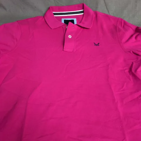 CREW CLOTHING COMPANY CAUSAL POLO SHIRT - SIZE UNSPECIFIED