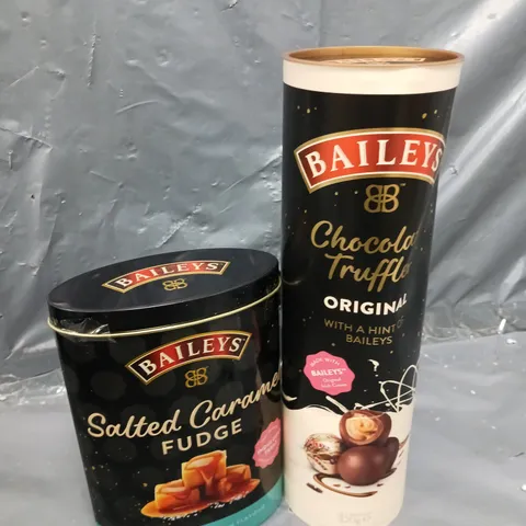 BAILEYS SALTED CARAMEL FUDGE & CHOCOLATE TRUFFLES