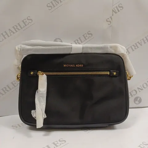 MICHAEL KORS WOMEN'S JET BAG IN BLACK AND GOLD