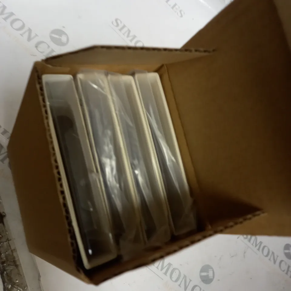 BOX OF APPROXIMATLEY 75 BUGATTI SAMSUNG S8 BLACK LEATHER CASE 