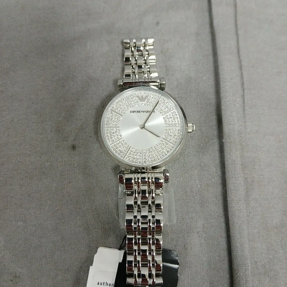 EMPORIO ARMANI WOMEN'S 2-HAND, STAINLESS STEEL WATCH