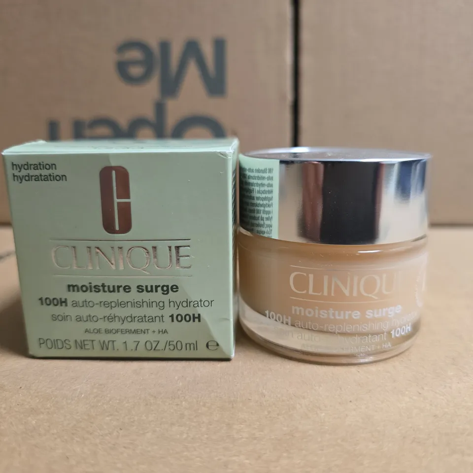 CLINIQUE MOISTURE SURGE 100H AUTO-REPLENISHING HYDRATOR – 50 ML - BOXED
