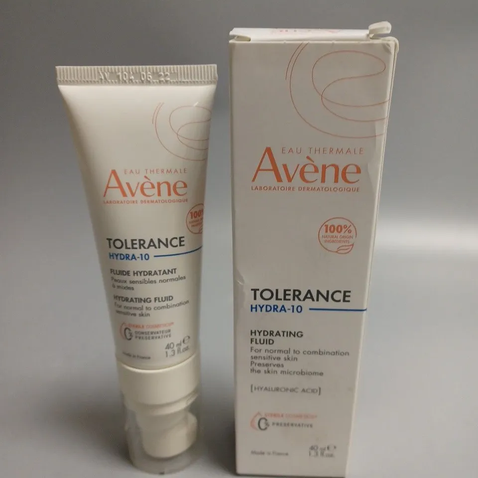 AVÈNE TOLERANCE HYDRA-10 MOISTURISING FLUID 40ML
