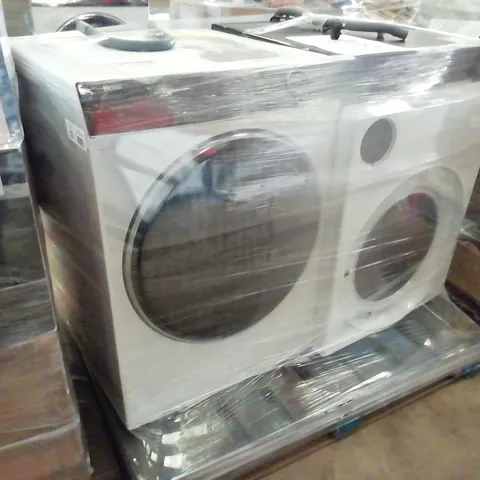 HAIER HWD120-B14979 FREESTANDING WASHER DRYER AND RUSSELL HOBBS BLACK FULL SIZE 60CENTIMETRE WIDE DISHWASHER