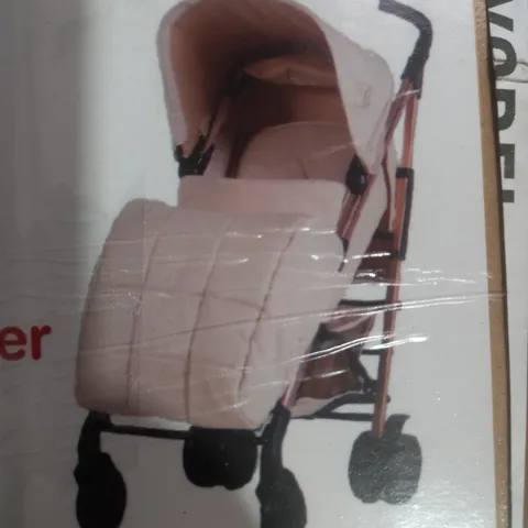 BOXED MY BABIIE BILLIE FAIERS MB51 ROSE GOLD & BLUSH STROLLER - COLLECTION ONLY