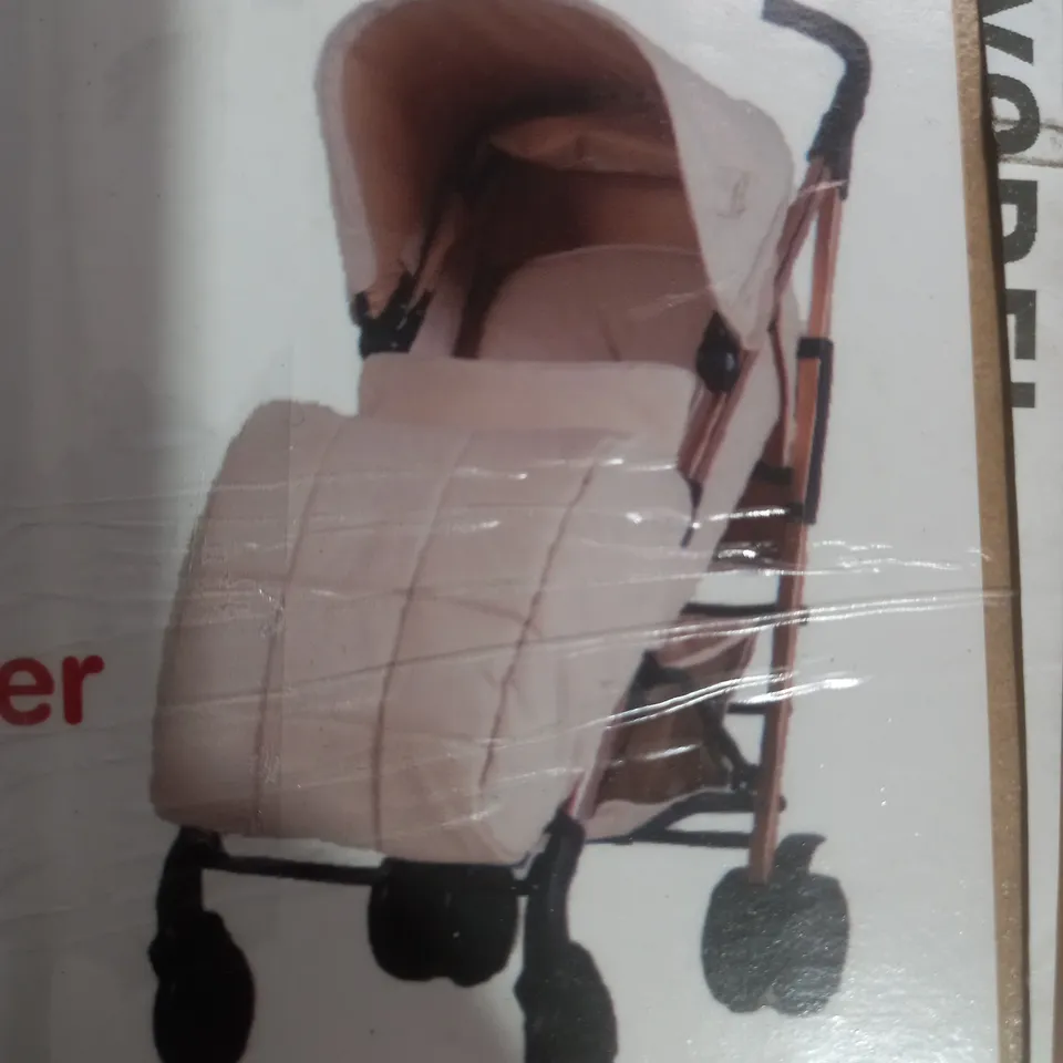 BOXED MY BABIIE BILLIE FAIERS MB51 ROSE GOLD & BLUSH STROLLER - COLLECTION ONLY RRP £169.99