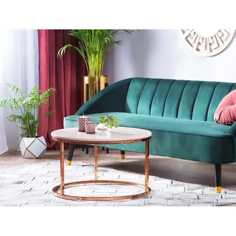 BOXED RUGELEY DRUM COFFEE TABLE