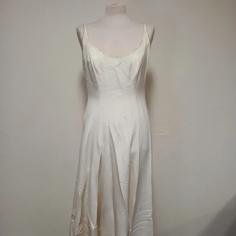 CAROLINE CASTIGLIANO LONDON CREAM DRESS - SIZE 14