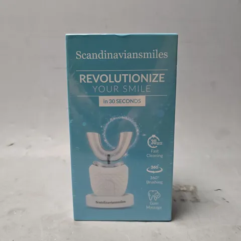 SEALED SCANDINAVIAN SMILES REVOLUTIONIZE YOUR SMILE IN 30 SECONDS 