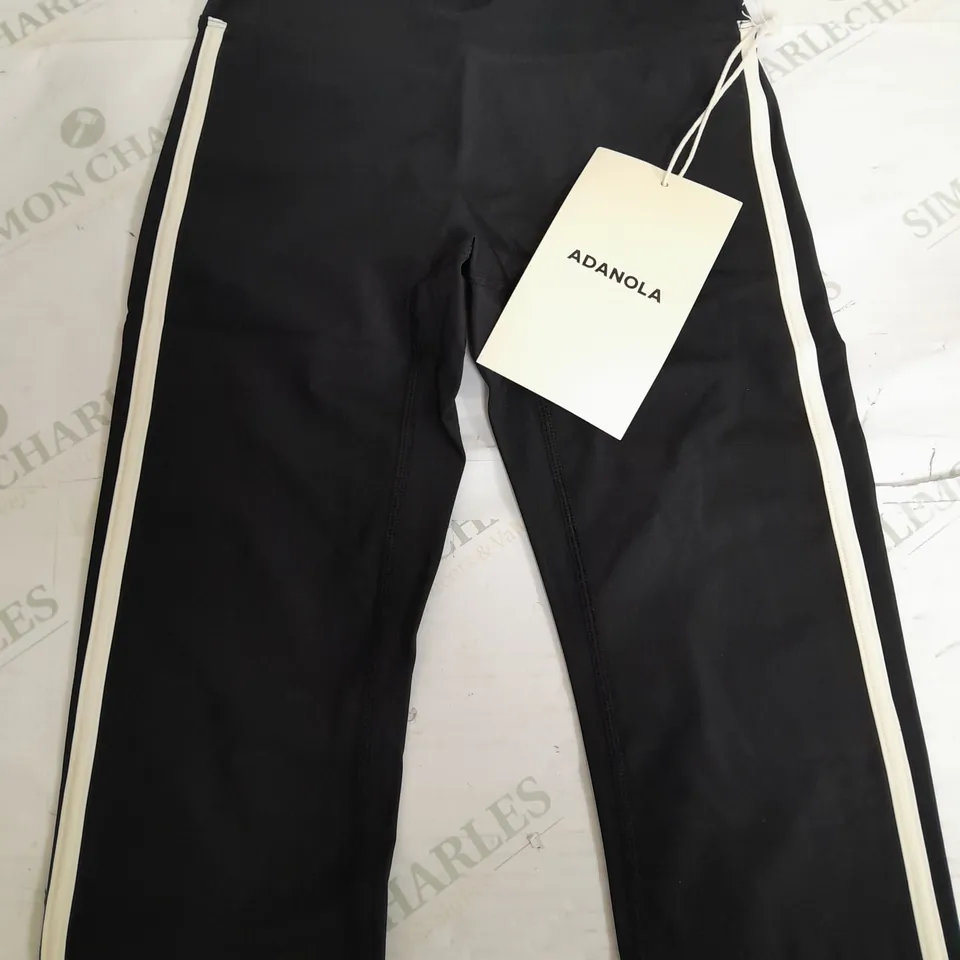 ADANOLA ULTIMATE PIPING LEGGINGS IN BLACK- SMALL