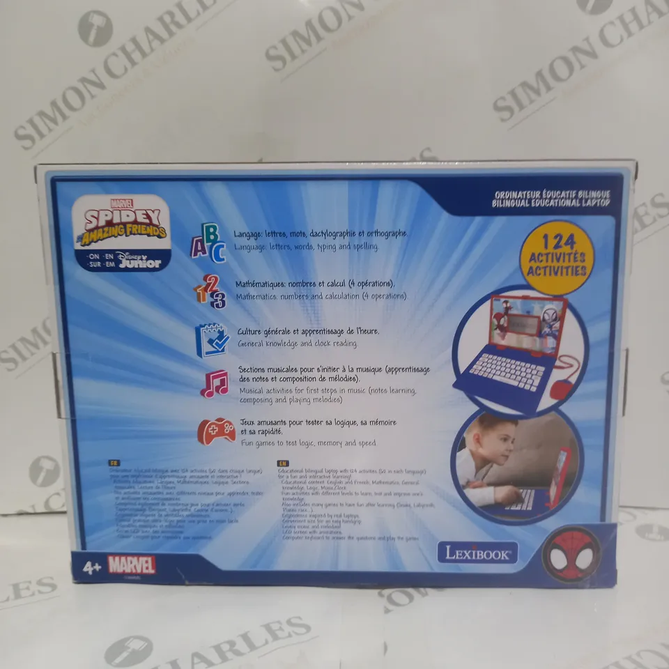 SPIDERMAN EDUCATIONAL LAPTOP  RRP £35